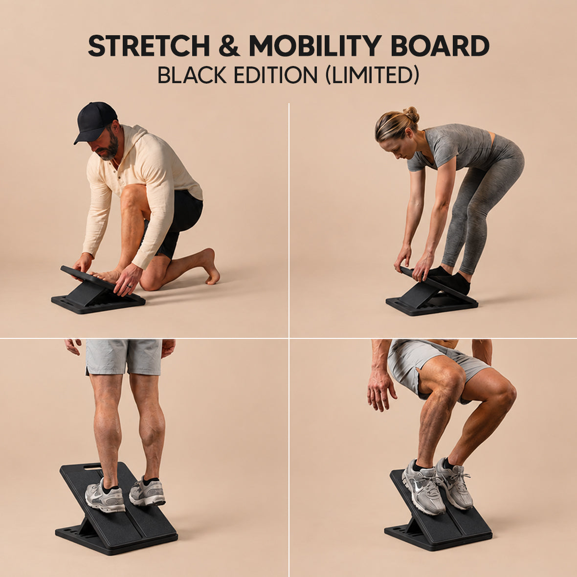 Stretch & Beweglichkeitsboard Black Edition (Limited)